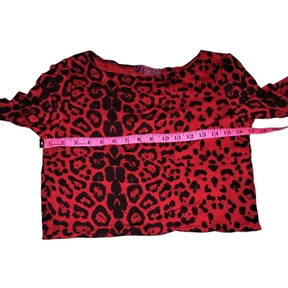 Red Animal Print Mini Dress From Boohoo - Picture 7 of 7
